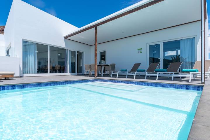 Bungalow für 6 Personen, mit Garten in Playa Blanca - 4