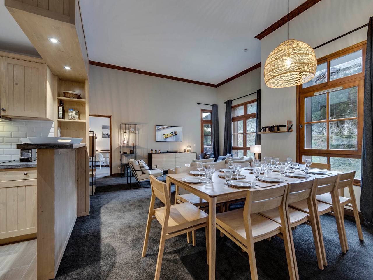 Geheel appartement, Vakantieappartement voor 10 personen met zwembad in Arc 1950, Bourg-Saint-Maurice