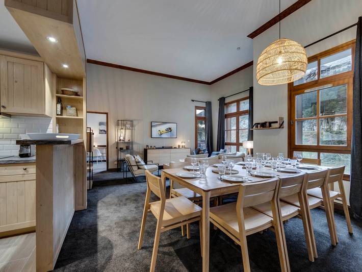 Gîte pour 10 personnes, avec piscine dans Arc 1950 - 4