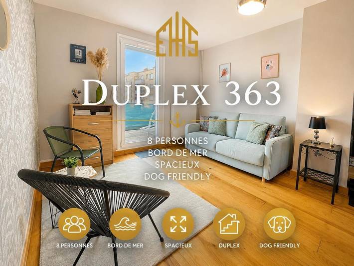 Maison de vacances pour 8 personnes, avec terrasse, animaux acceptés - 1