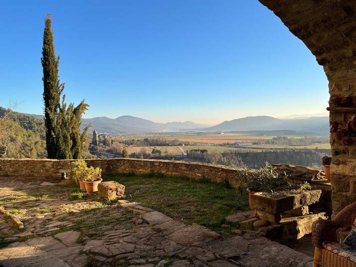 Location de vacances pour 10 personnes, avec vue et jardin à Aínsa - 2
