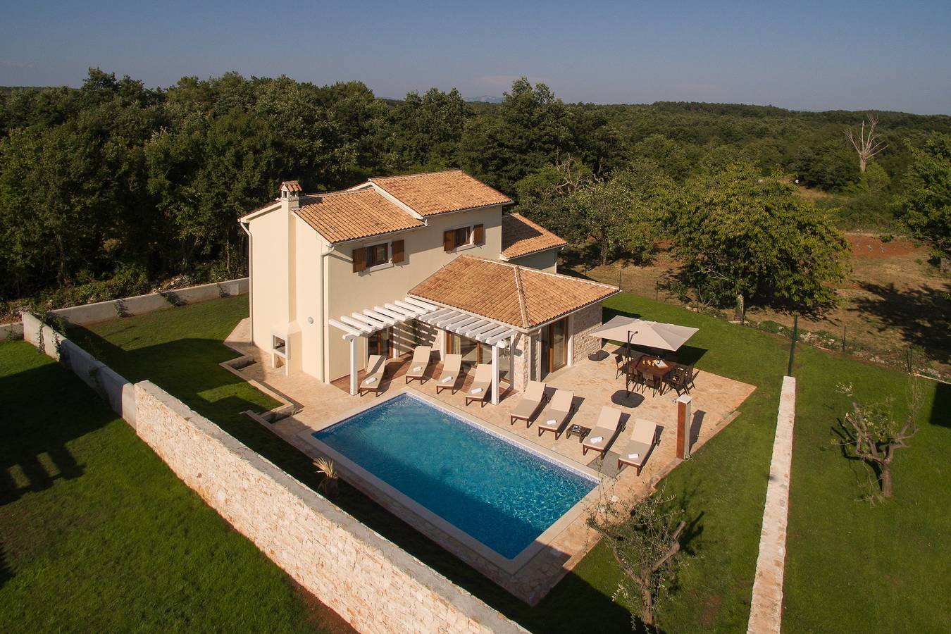 "Villa Seksta" nearby Labin - Crovillas in Barban, Zuidkust Istrië