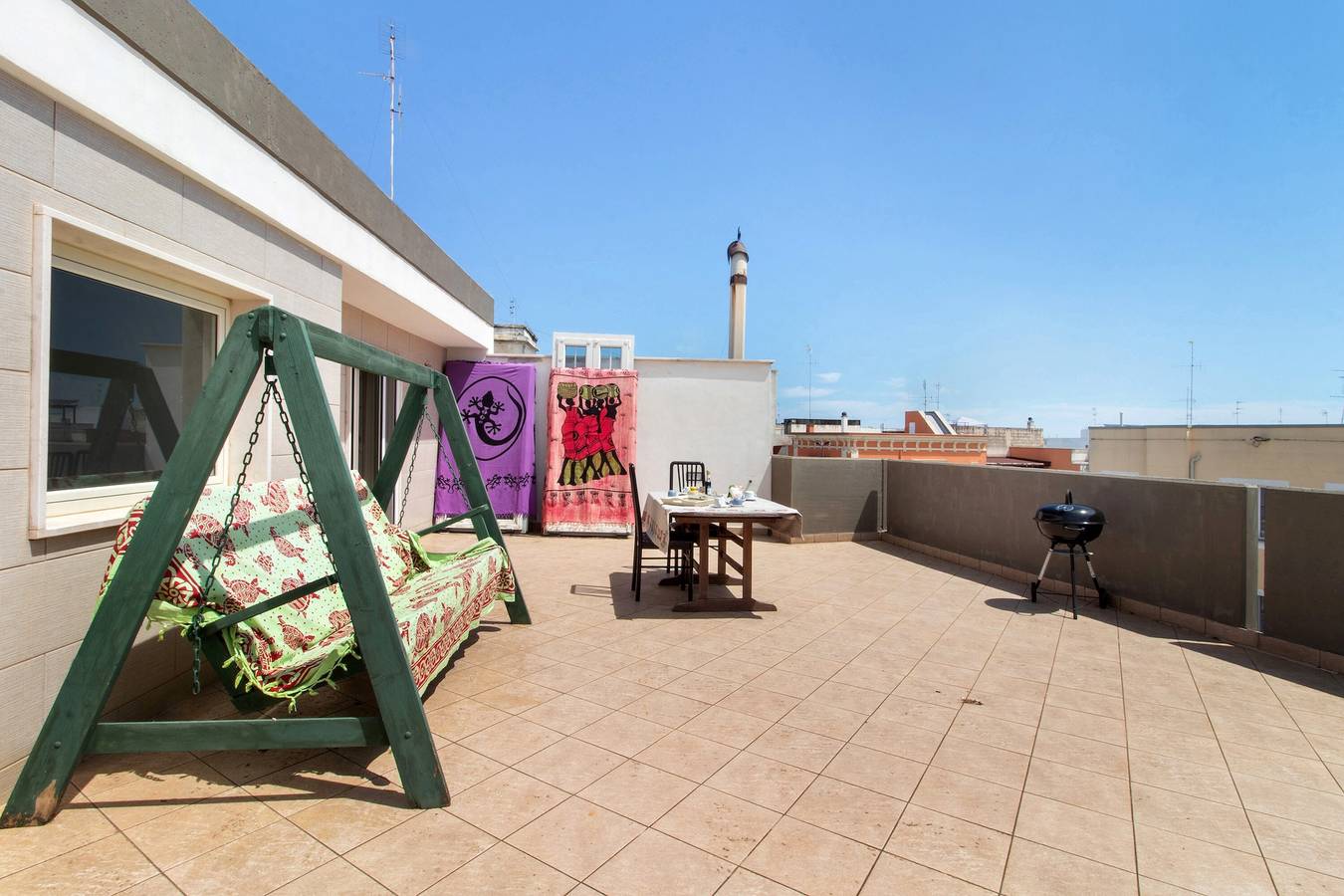 Hel lejlighed, Apartment 'La Mansarda - Terrazze Relax A Due' with Balcony, Wi-Fi and Air Conditioning in Cellamare, Bari Provinsen