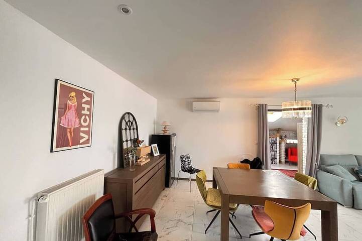 Appartement de vacances pour 8 personnes, avec jardin