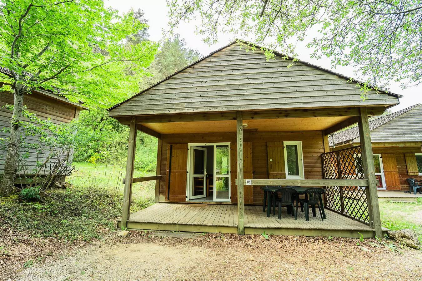Chalet 4/5 pers. au Camping du Golf in La Canourgue, Région de Mende