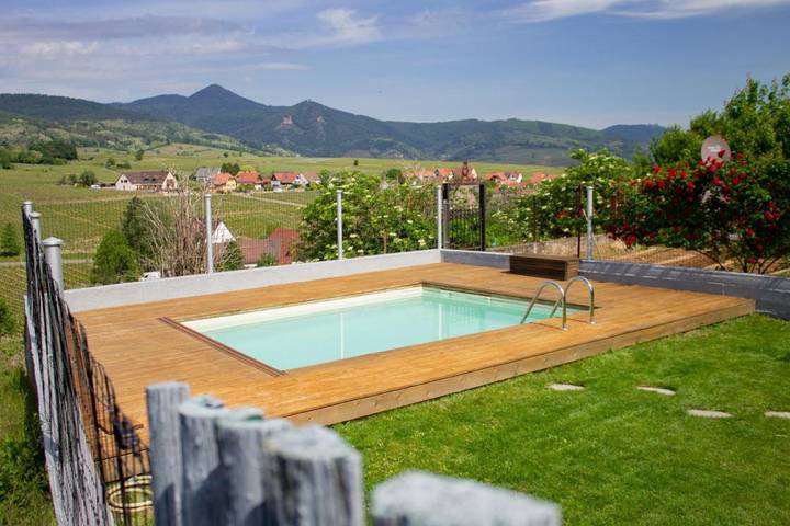 Casa de vacaciones para 6 personas, con jardín además de piscina y vistas - 1