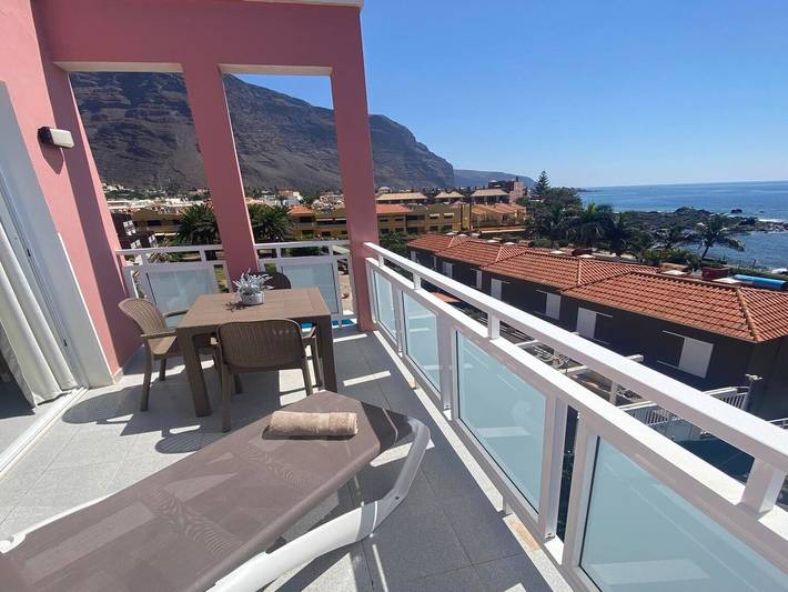 Ferienwohnung für 3 Personen, mit Balkon und Garten in Valle Gran Rey