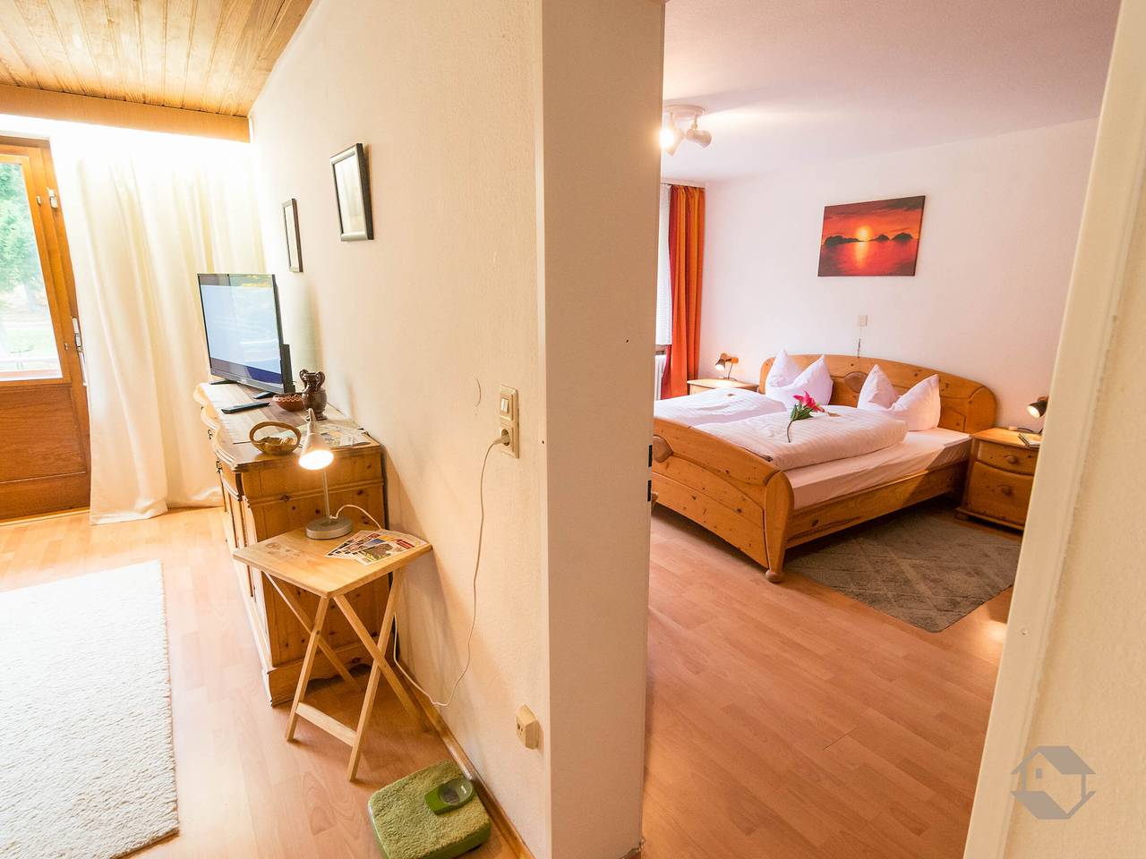 Ganze Wohnung, Ferienwohnung' mit gemeinsamer Terrasse, Balkon und Wi-Fi in Altensteig, Nordschwarzwald