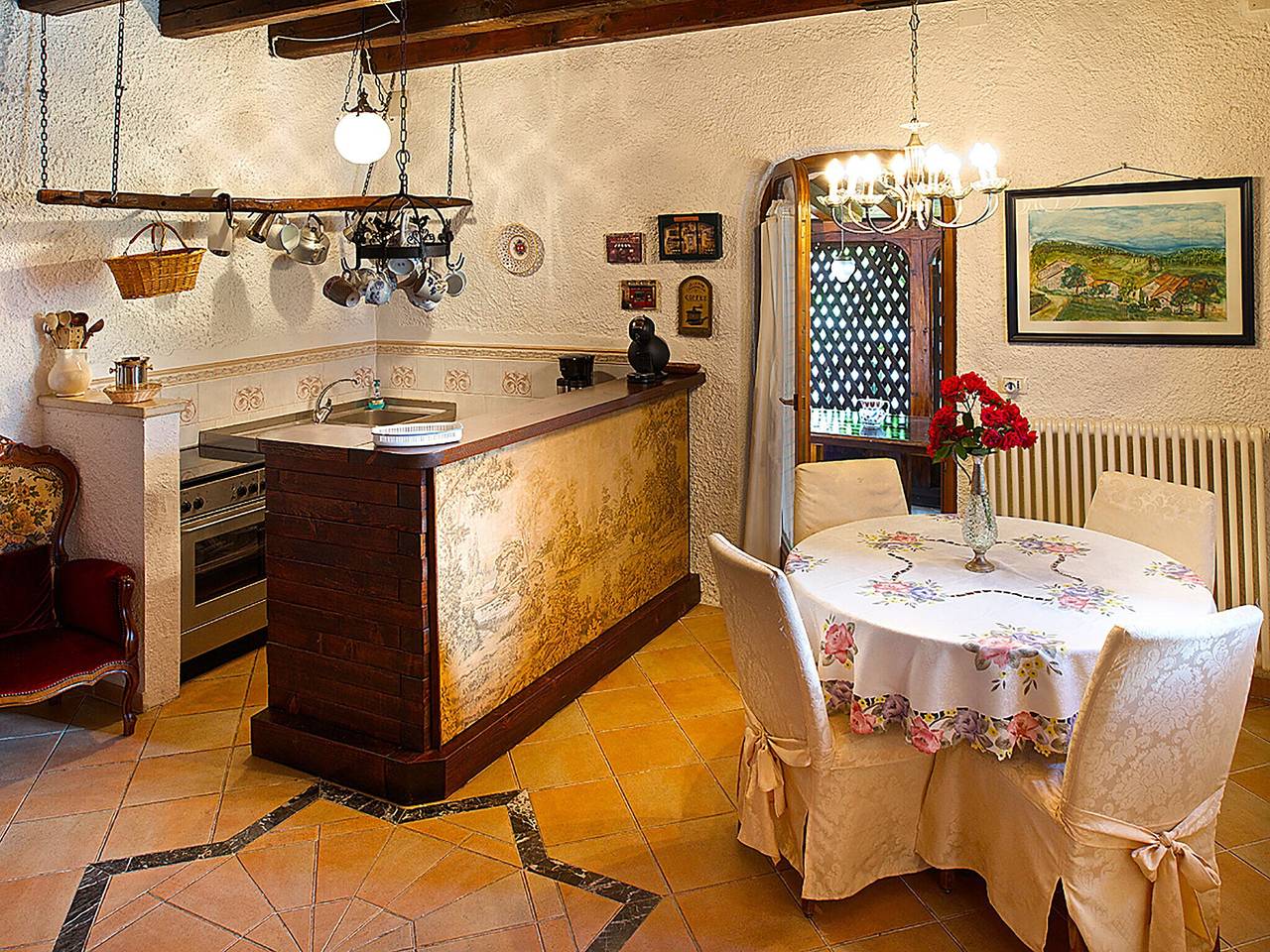 Cottage in Italia con camino alpino in Ponte nelle Alpi, Prealpi Carniche