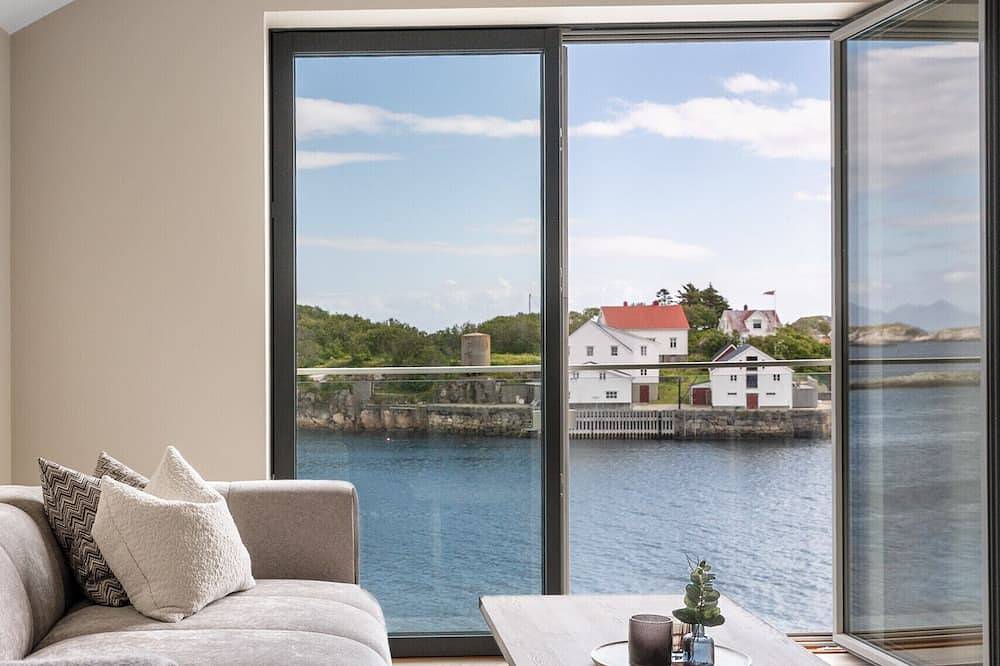 Ganze Wohnung, Top apartment with seaview in Henningsvær in Henningsvær, Vågan