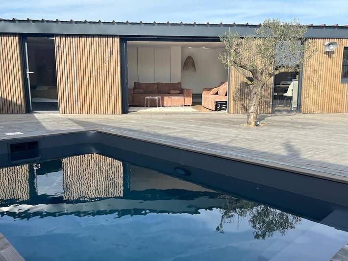 Maison de vacances pour 5 personnes, avec jardin et piscine
