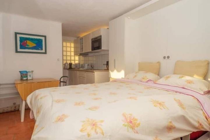 Ferienwohnung für 2 Personen, mit Balkon und Garten in Menton - 4