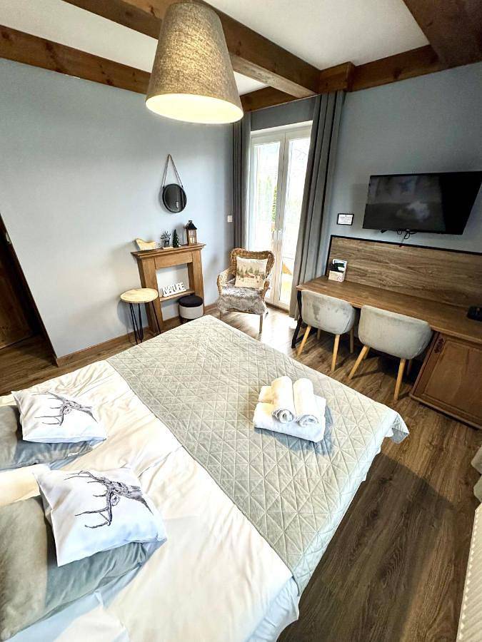 Twin Room with Balcony in Ustroń, Karpaty (Polska)