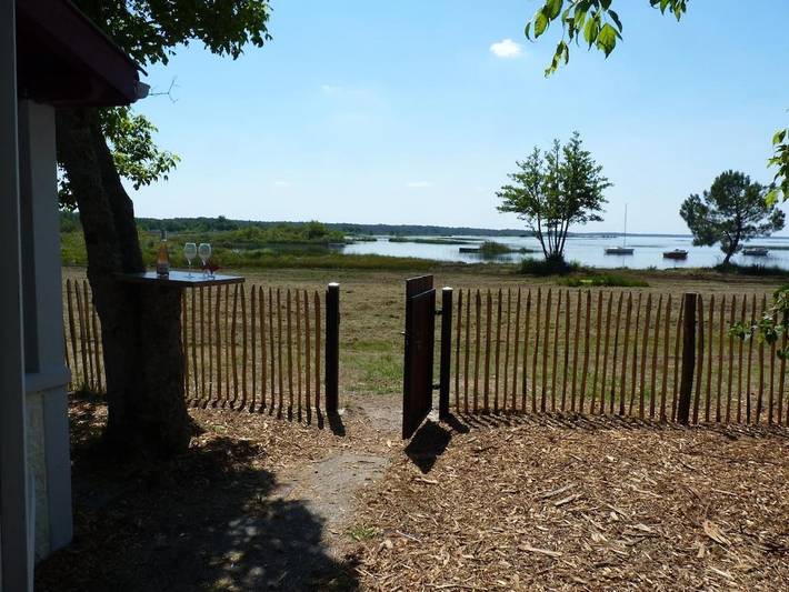 Location de vacances pour 6 personnes, avec vue sur le lac ainsi que jardin et vue, animaux acceptés dans Plage Moutchic - 4