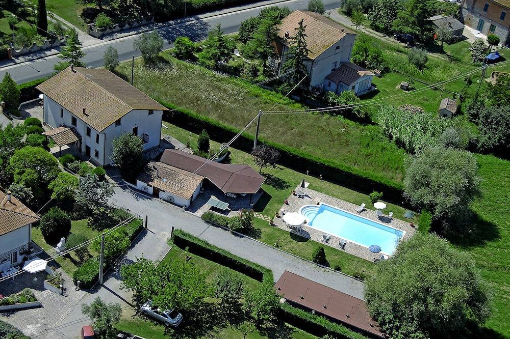 Villa del Duca uw landhuis in Castiglione del Lago, Trasimeense Meer