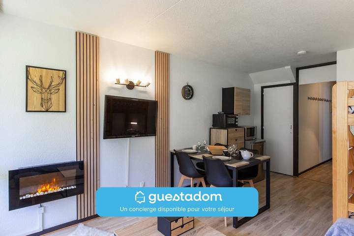 Location de vacances pour 4 personnes, avec balcon, adapté aux familles dans La Mongie
