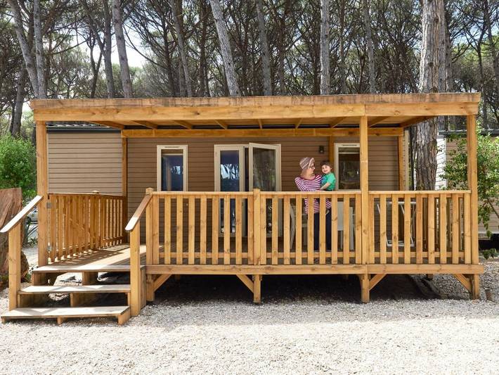 Glamping per 4 persone, con Terrazza e Giardino nonché Panorama in Cilento
