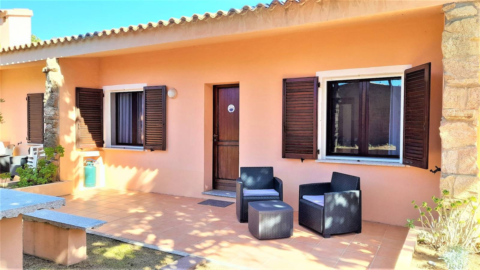 Maison de vacances pour 4 personnes avec terrasse in Costa Paradiso, Trinità d'Agultu e Vignola