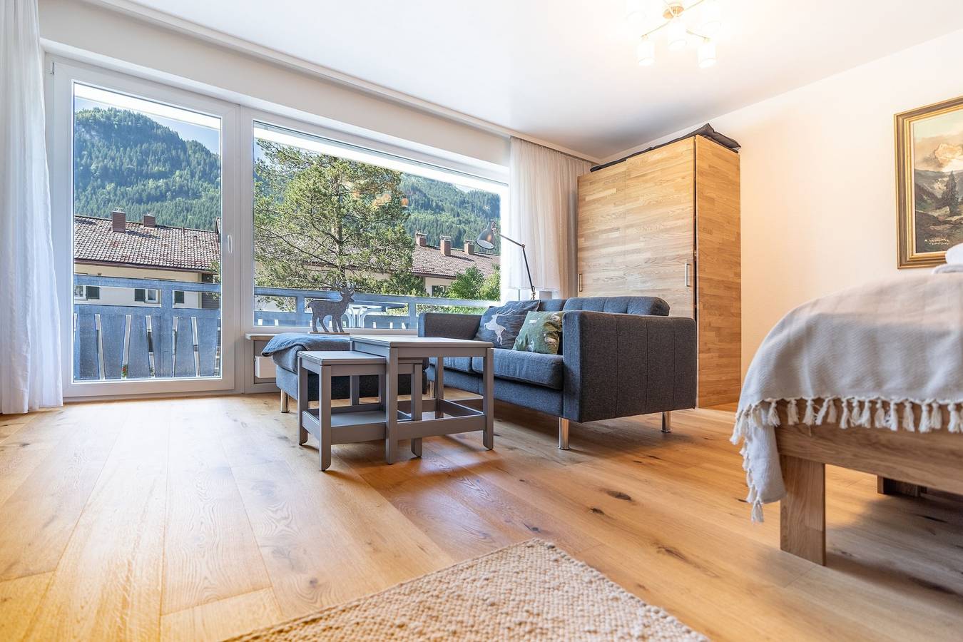 Appartement de vacances entier, Appartement de vacances pour 2 personnes avec balcon in Bad Hindelang, Souabe (Bavière)