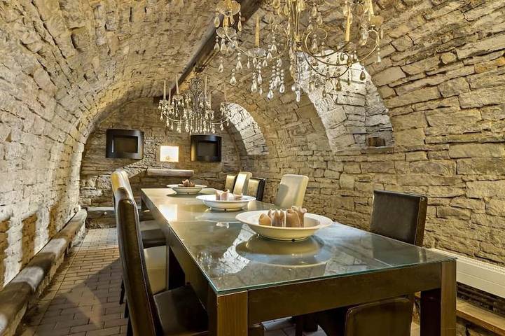 Ferienhaus für 22 Personen, mit Garten und Sauna in Naturpark Saale-Unstrut-Triasland