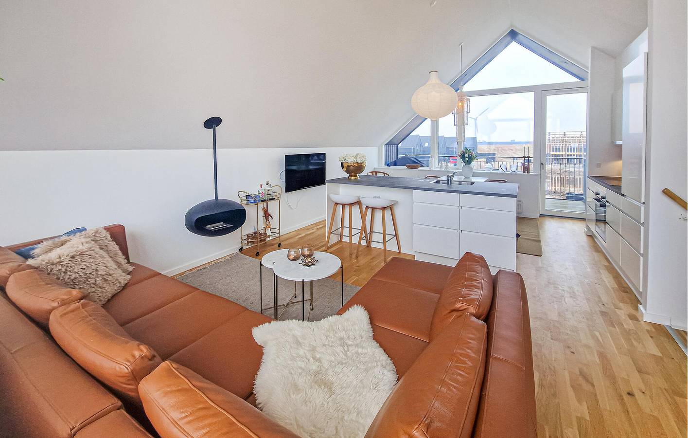 Ferienhaus für 4 Personen mit Terrasse in Skagen, Tannisbucht