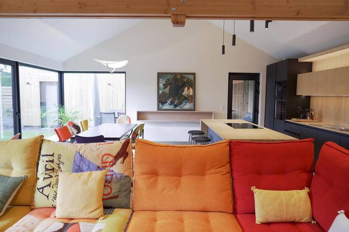 Location de vacances pour 6 personnes, avec Terrasse ainsi que Jardin et Sauna à Assesse