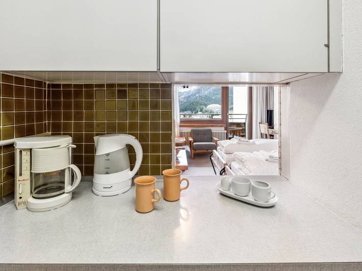 Ferienwohnung für 2 Personen, mit Balkon und Sauna in Davos - 4