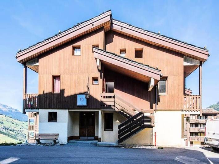 Chalet pour 4 personnes, avec balcon, animaux acceptés dans Valmorel