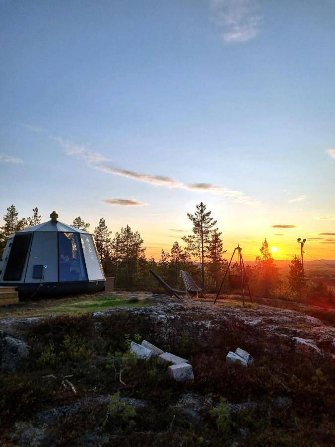 Domek letniskowy dla 2 osób, z sauna i taras oraz widok w Szwecja