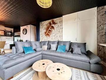 Gîte pour 4 personnes, avec jardin ainsi que jacuzzi et sauna dans Caffiers
