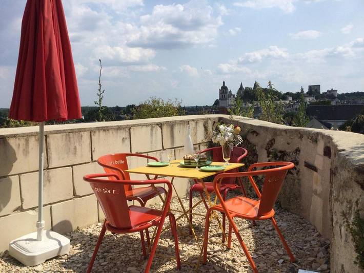 Maison d’hôte pour 2 personnes, avec Terrasse et Jardin à Loches