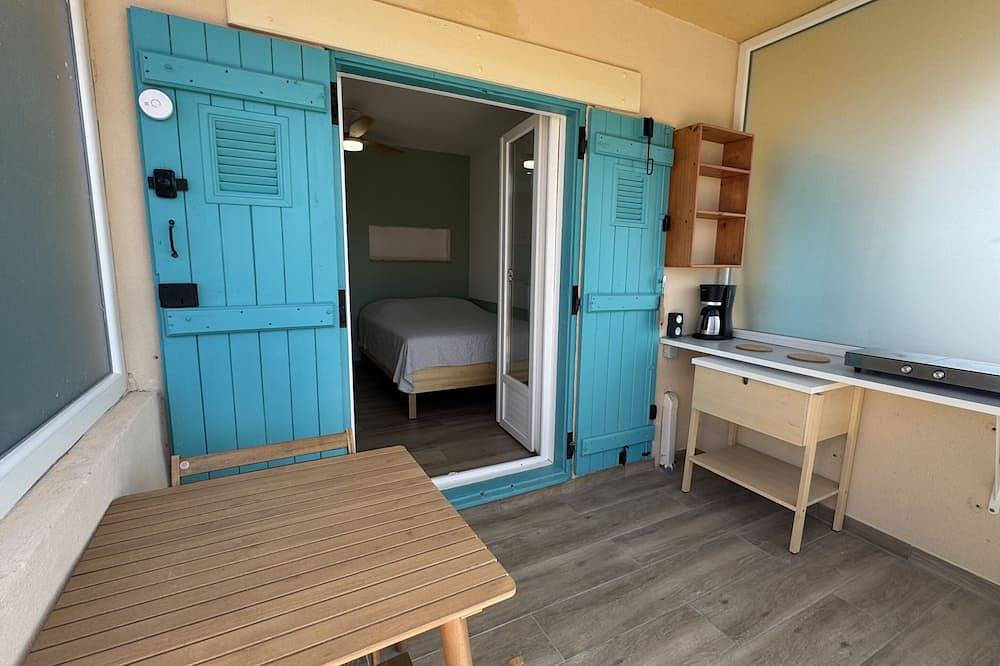 Ganze Wohnung, Apartment-Komfort-Ensuite mit Dusche-Strandblick in La Capte, Hyeres
