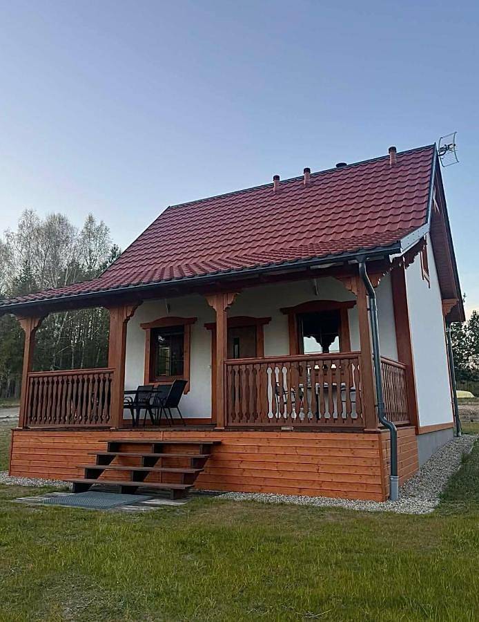 Za Bocianami- domki w Bartoszymlesie in Bory Tucholskie