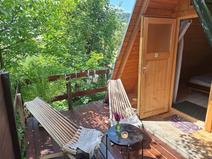 Tienda para 2 personas, con balcón y vistas - 1
