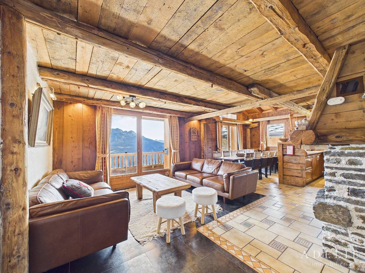 Appartement de vacances entier, Emplacement Skis Aux Pieds Pour Ce Superbe Appartement De 160M² in La Rosière, Montvalezan