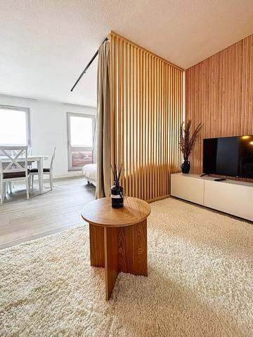Gîte pour 4 personnes, avec balcon et vue dans Plage de la Concurrence