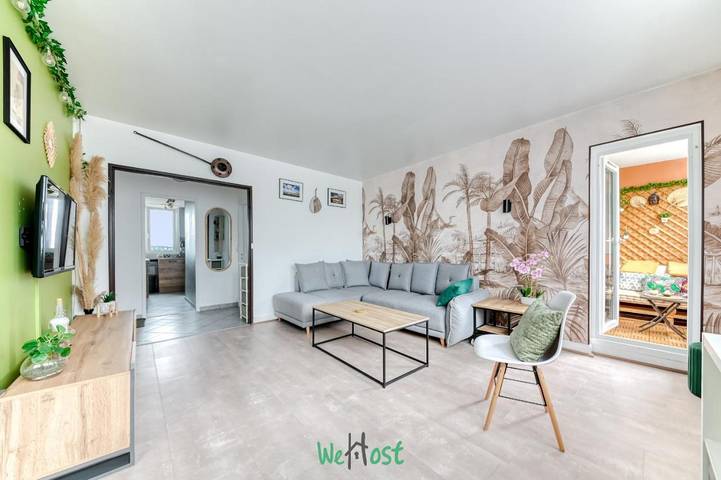 Appartement de vacances pour 4 personnes, avec balcon