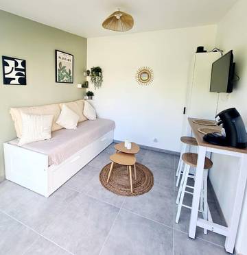Gîte pour 2 personnes, avec terrasse à Chalonnes-sur-Loire