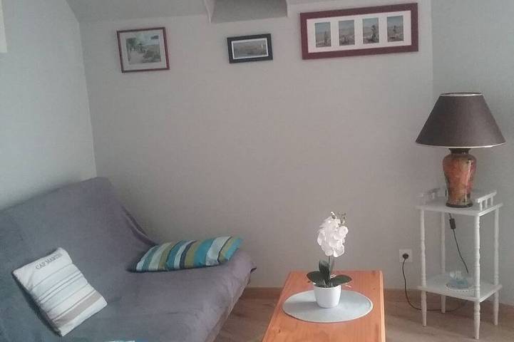 Ganze Wohnung, 40m² große Wohnung im zweiten Stock mit Aufzug in einer neuen Residenz in Saint-Valery-sur-Somme, Abbeville und Umgebung