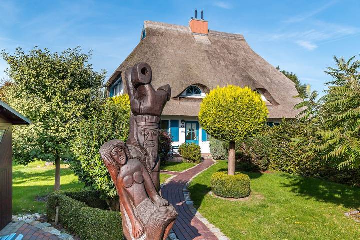 Ferienhaus für 4 Personen, mit Garten in Wieck am Darß