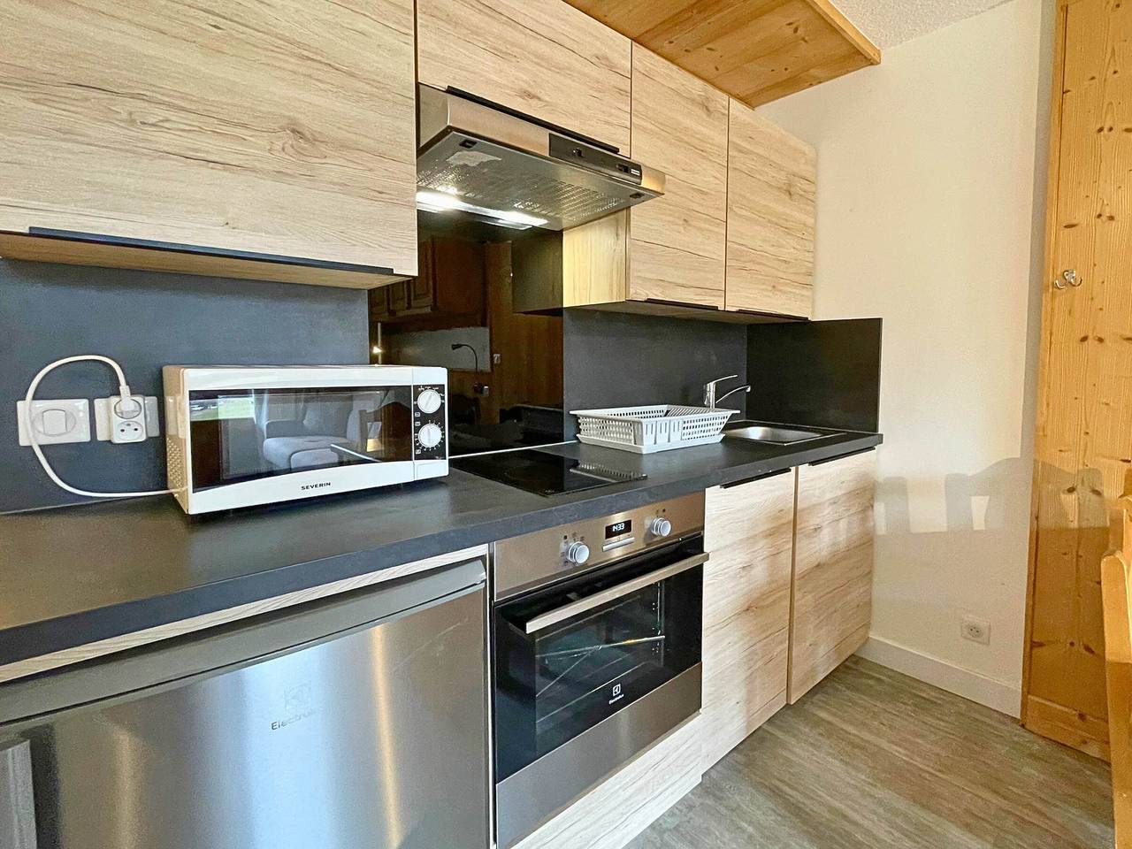 Estudio entero, Acogedor estudio 3 pers, al pie de las pistas en La Croisette in Les Menuires, Saint-Martin-de-Belleville