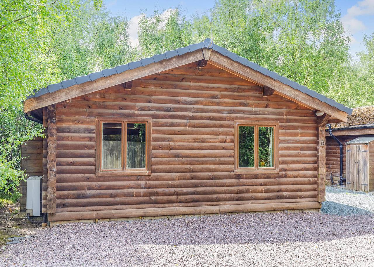 Badger Log  Cabin 4 in Alton Towers, Staffordshire