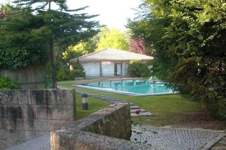 Ferienhaus für 5 Personen, mit Pool und Garten, mit Haustier