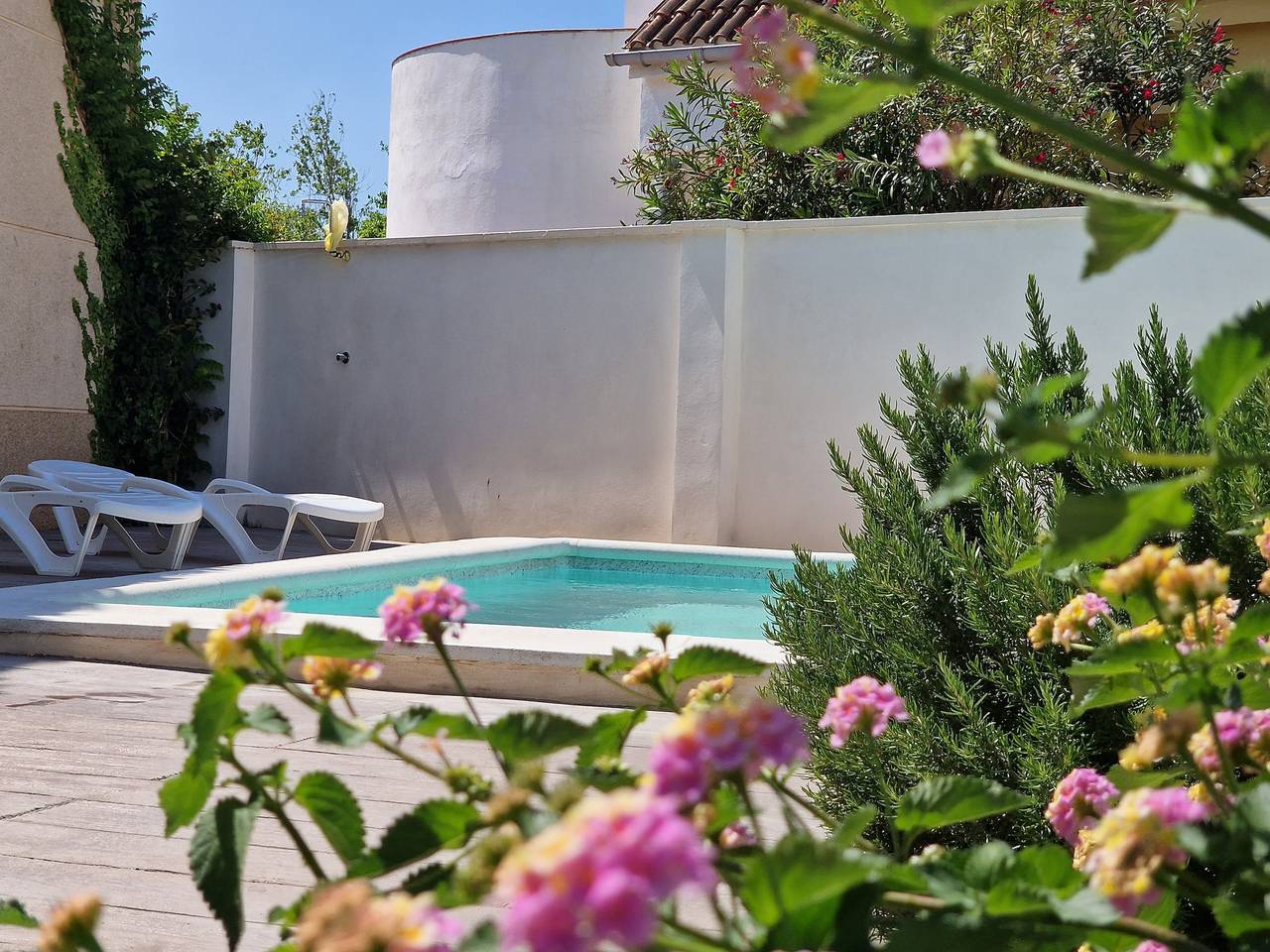 "Belmar"@Marisol: 400m zum Strand, Privat-Pool, A/C, Wifi, Hundestrand in Riumar, Delta de l'Ebre