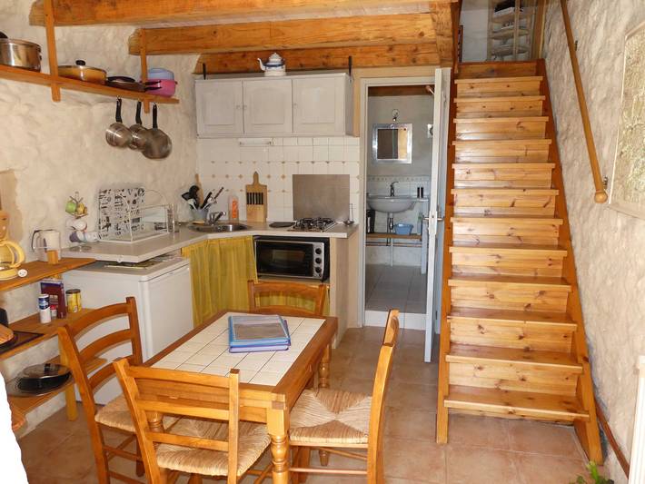 Gîte pour 2 personnes, avec terrasse à Mas-Saint-Chély - 3
