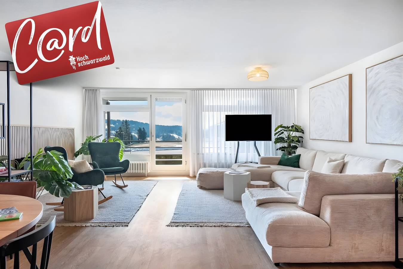 Appartement entier, Appartement familial "Au sommet du Feldberg" – Randonnée & vélo dès la porte, 90 m², carte incluse in Feldberg, Forêt-Noire du Sud