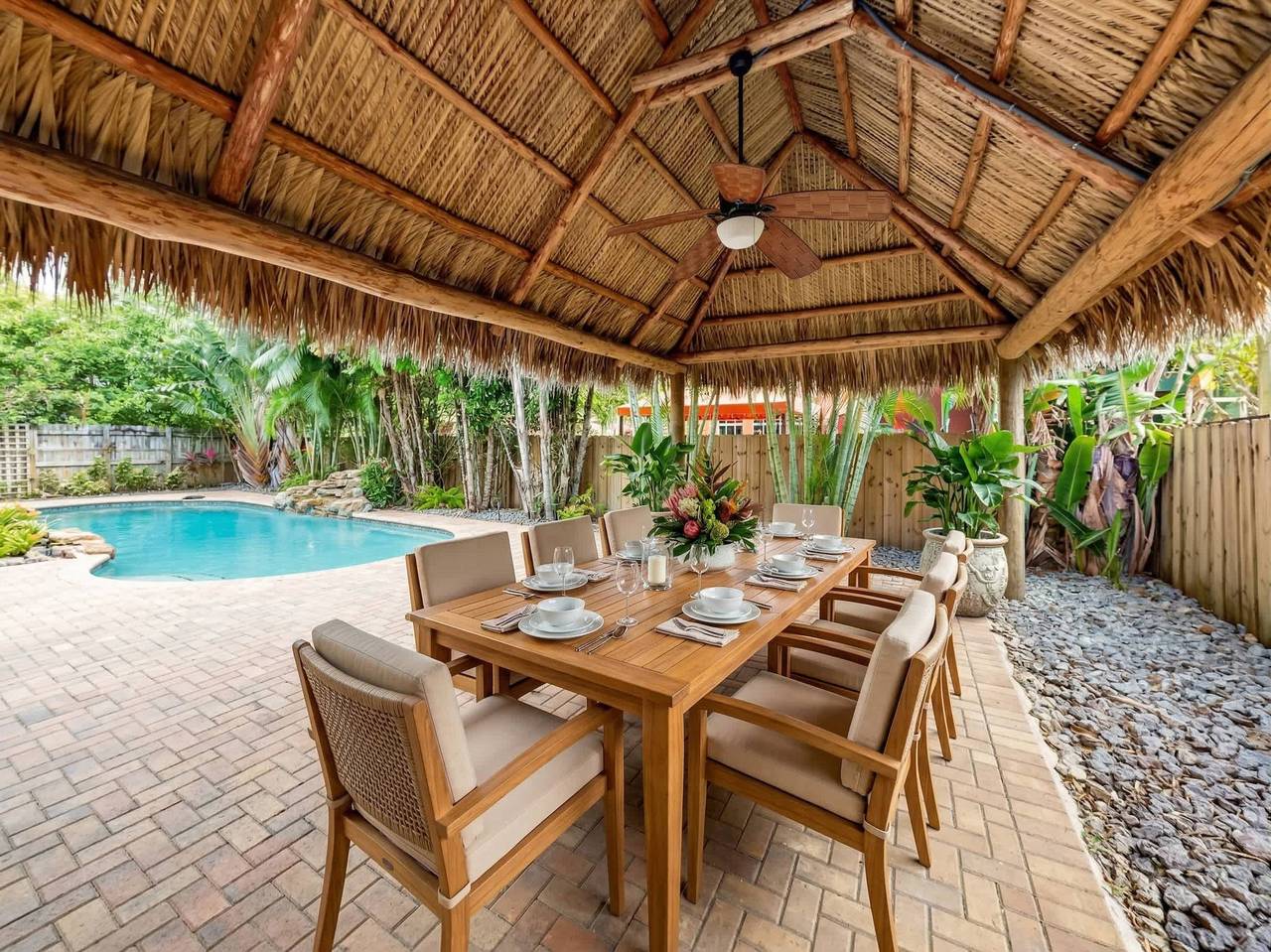 Hidden Gem Vacation Villa w Private Pool   Tikihut in Fort Lauderdale, Broward County