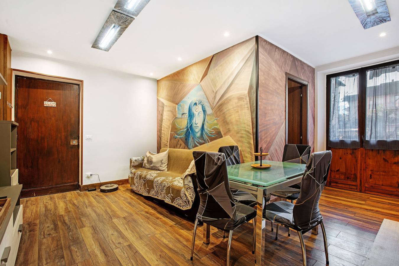 Ganze Wohnung, Ferienwohnung 'Buthier' mit Bergblick, Balkon und Wi-Fi in Aosta, Walliser Alpen