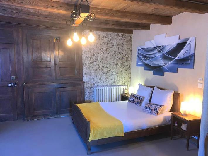 Chambre d’hôte pour 4 personnes, avec vue