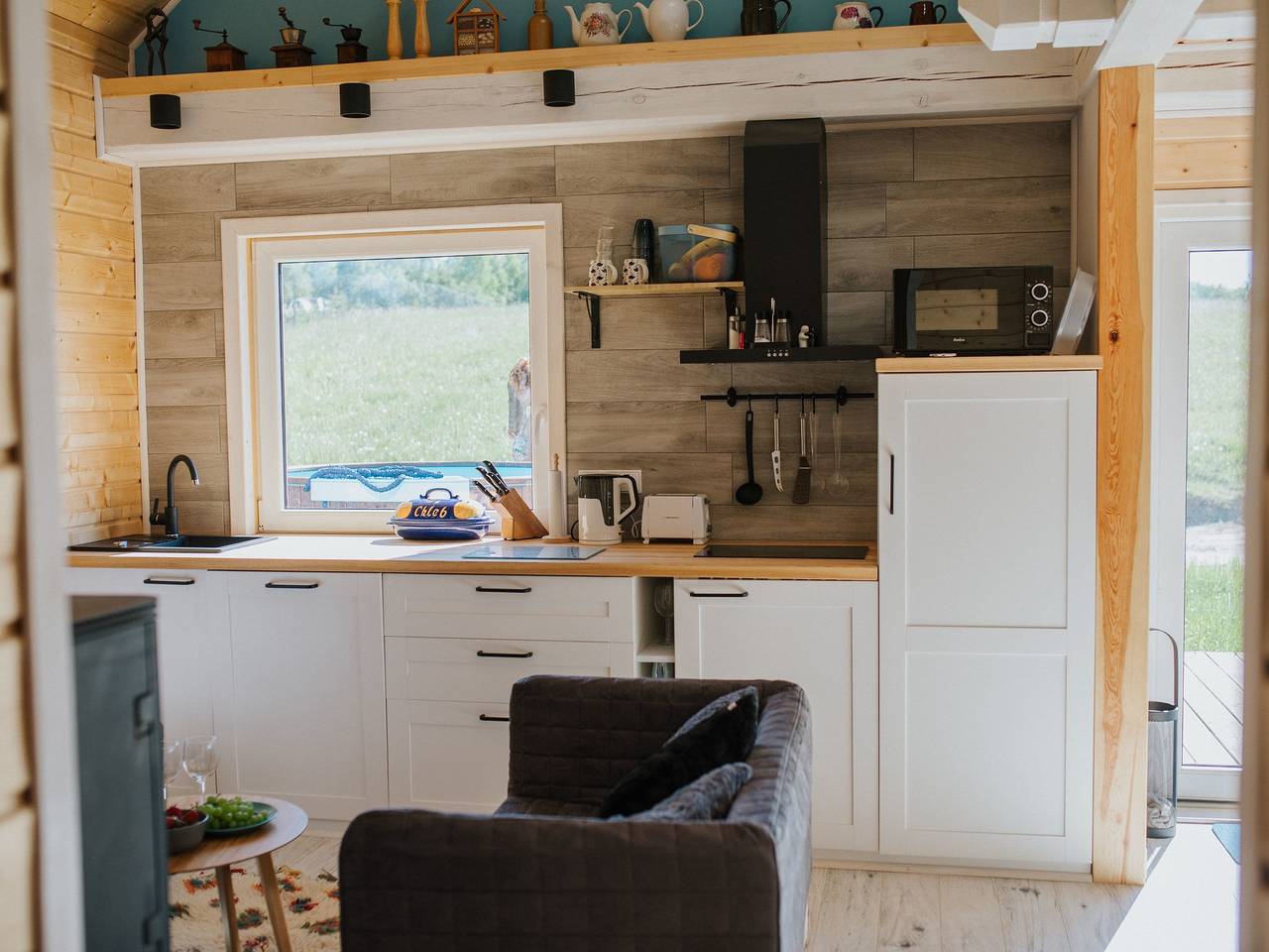 Geräumiges Ferienhaus in Stężyca mit Sauna in Stężyca, powiat kartuski